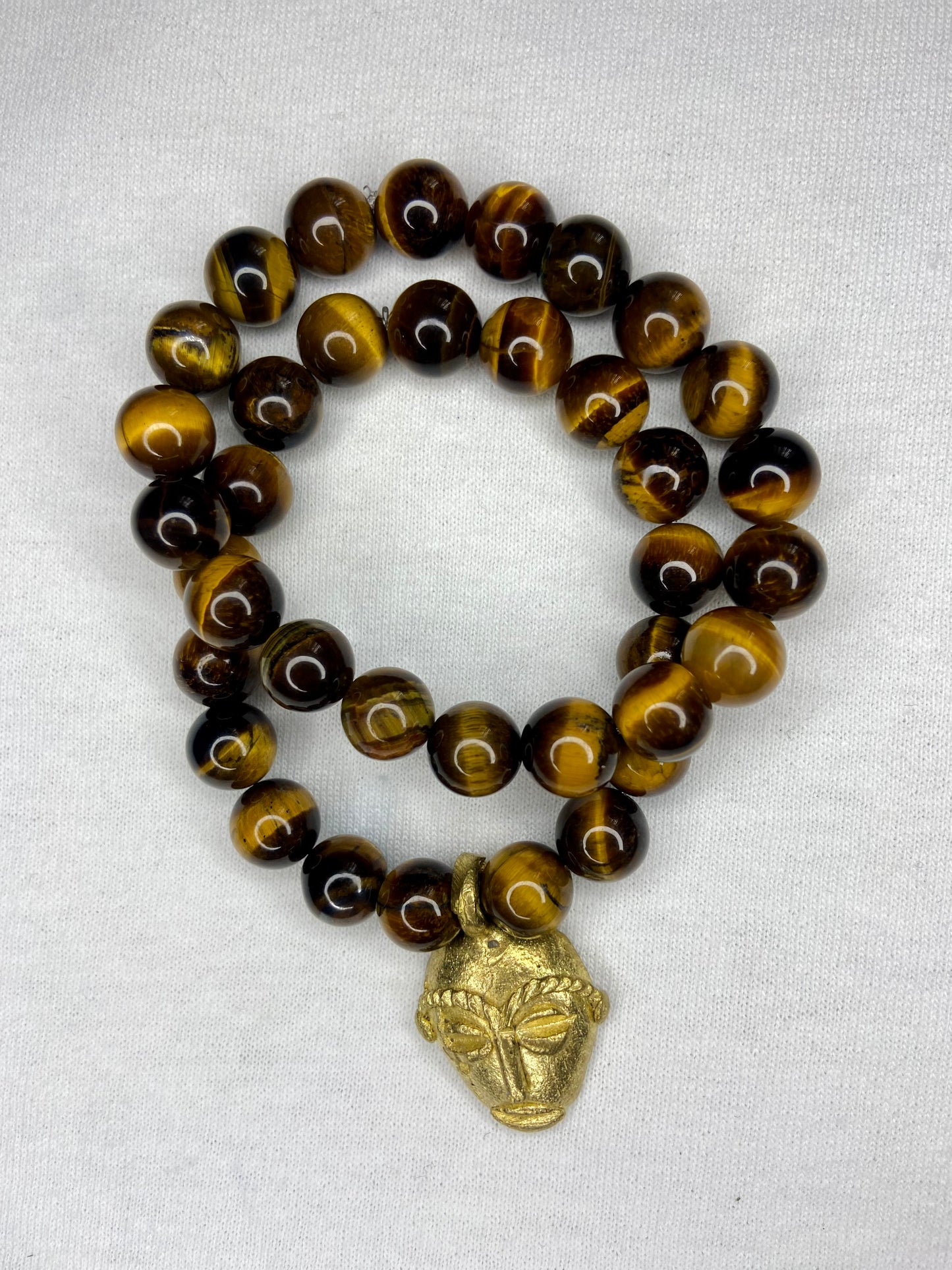 Tigers Eye & Protection Charm